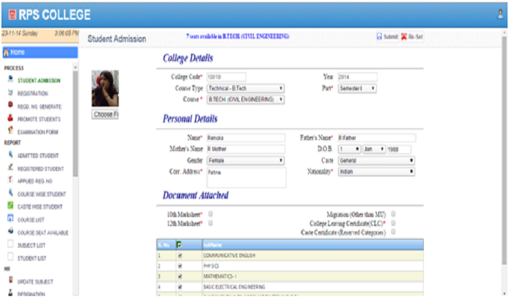 College Module